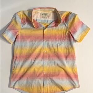 Men's Multicolor Striped Casual Shirt by Penguin
